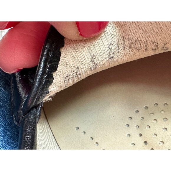 SAS Womens Black Pebbled Leather Loafers With Tripad Comfort Footbed Size 9.5M - Picture 10 of 10